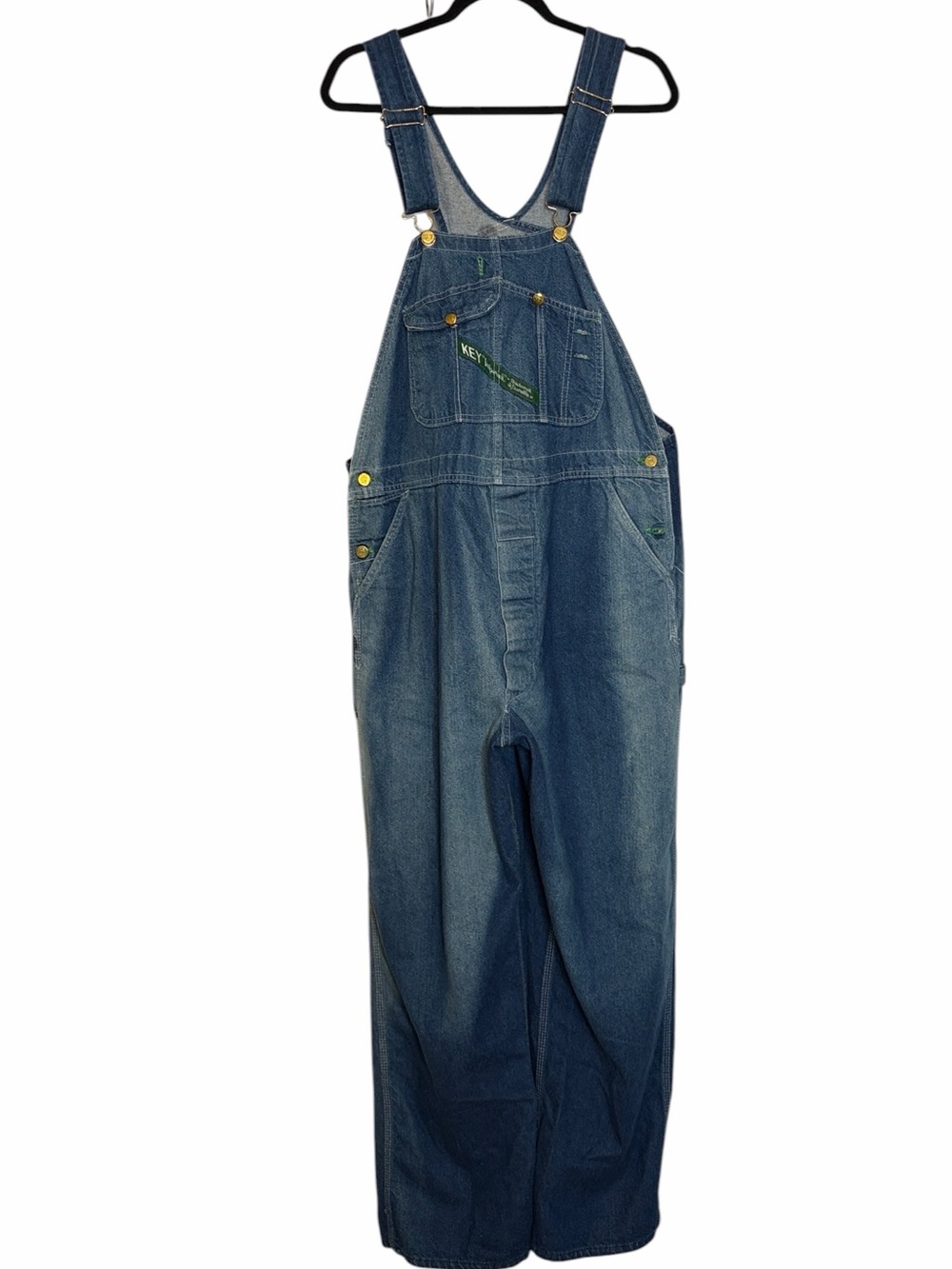 Vintage Key Imperial Faded Overalls, 40/32